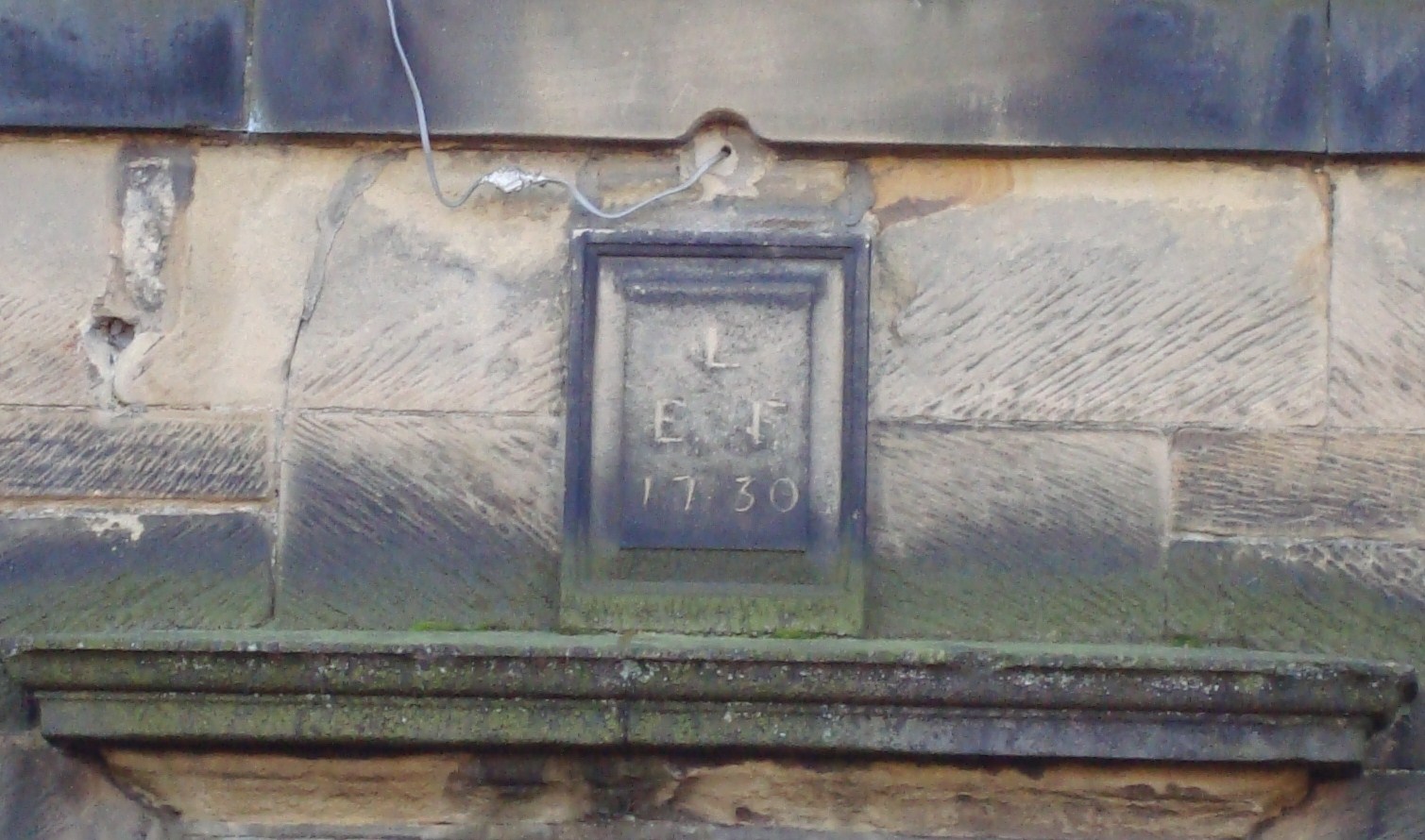 Lindley House date stone